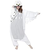 SAZAC(サザック) 着ぐるみ ホワイトフクロウ 大人用 フリース 動物 アニマル 2815