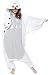 Snowy Owl Kigurumi (Adult, White)