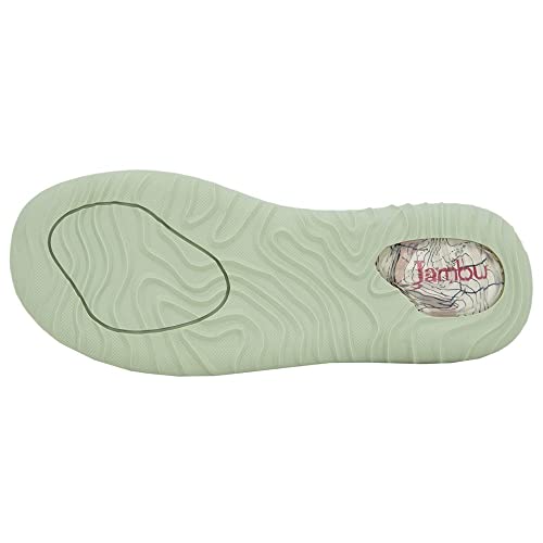 Jambu Sunset Eco Vegan Water Ready Off-White/Dark Ivy 7 B (M) #TOP4