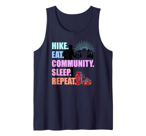 Mensaje divertido para senderismo, montañas, senderismo Camiseta sin Mangas