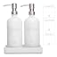 White Bottles+silver Pumps