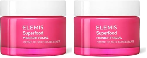 Image of ELEMIS Superfood Midnight Facial, Moisturizer Face Cream, Hydrating Face Moisturizer for Dry Skin, Overnight Facial Cream with Camu Camu