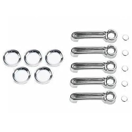 �Ԃ̃h�A�n���h�� �Ԃ̃e�[���h�A�n���h���{�E���f�R���[�V�����J�o�[ �W�[�v�ɓK�� �����O���[�ɓK�� JK 2007-2017 �ɓK�� �h�A�n���h�� �v���e�N�^�[(Chrome for 4 door)