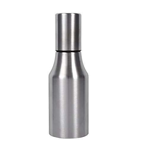 Jeffergarden Oliera Bottiglia Acciaio Inox Dispenser Oliera Pentola Oli Salvagoccia Liquido Distributore Contenitori per Olio e Aceto Utensile da (500ML)