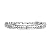 Sterling Silver Rose-cut Diamond Tennis Bracelet (1.00 cttw, I-J Color, I3 Clarity)