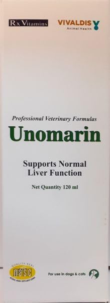 Unomarin Syrup - Supports Normal Liver Function for Dogs & Cats - 120ml-image-30