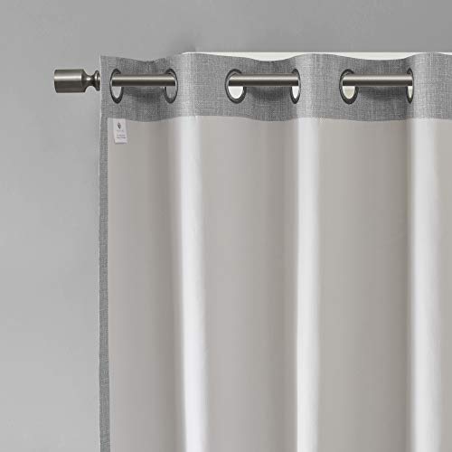 Sun Smart Thermal Insulated Curtain for Bedroom and Home grey, 100" x 84", W 84" x L 100" (1 Panels) - Image 4