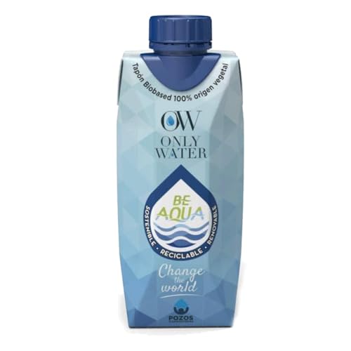 Agua Aqualy Only Water Envase Cartón Renovable 5 Cajas De 18 Bricks De 50CL