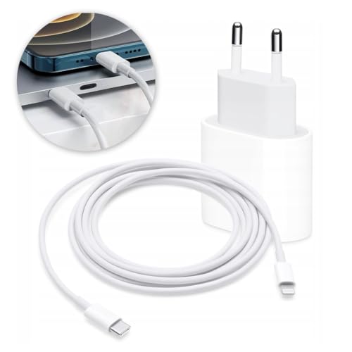 Carregador Turbo 25W Compatível iPhone 8 Plus X Xr 11 12 13 14 Plus Pro Max Carga Rápida Usb-c Com C