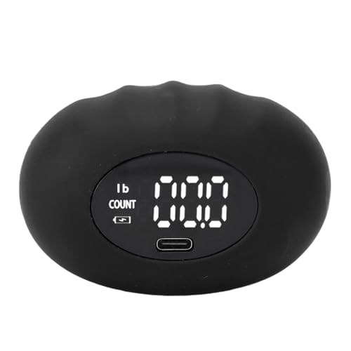 Dinamómetro de mano electrónico de 396 libras y ejercitador de dedos USB