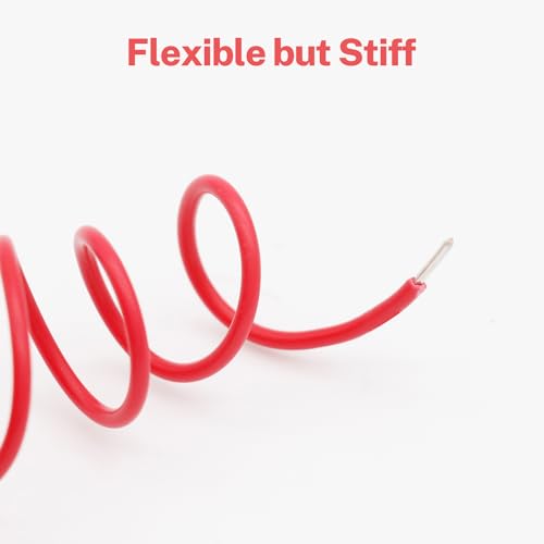 Image of FIRMERST 24 Gauge 40 Feet Solid Core Tinned Copper Hook up Wire Kit - 8 Colors