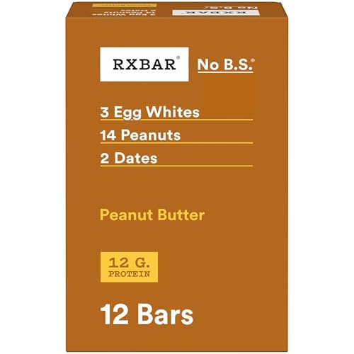RXBAR Protein Bar Peanut Butter - 12 Pieces