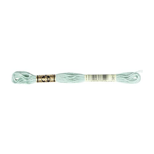 Image of DMC 6-Strand Embroidery Cotton Floss, Light Celadon Green