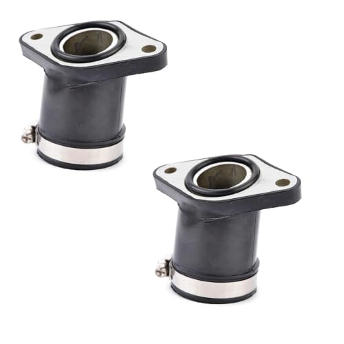 Colector de carburador para Yamaha TTR125 con adaptador de interfaz de goma duradera