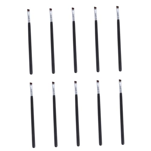 minkissy Complete Eyebrow Makeup Kit 10pcs Brush Set Eyeliner Brush and for Daily Grooming