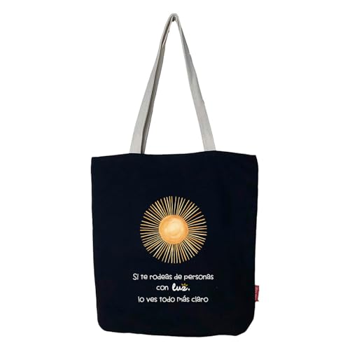 hello-bags. Bolso Tote bag con cremallera, forro y bolsillo