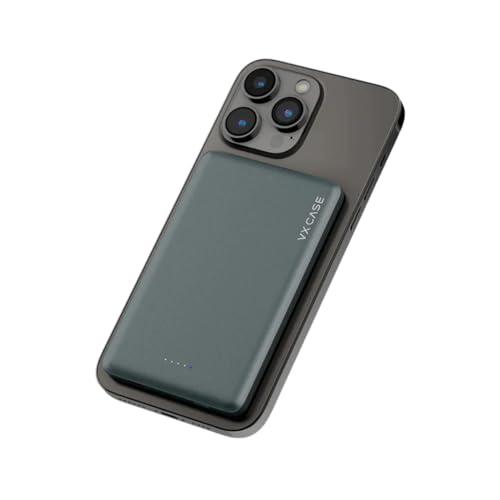 VX Case Bateria Portátil Magnética 5000mAh Mag-Safe Power Bank 15W