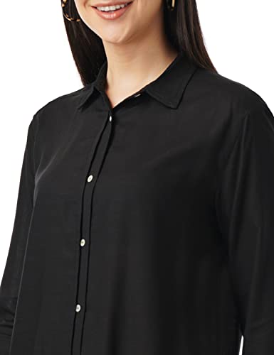 Image of FYLTR Women's Full Sleeves Casual Collar Regular Fit Top -Lightweight, Soft Handfeel