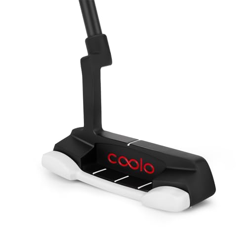 COOLO Graphite Golf Putter for Arc Putting Stroke, More Feel for Long Putts, Improve Putting Consistency and Accuracy, 33/34/35 inch, Right Handed.(Blade, 35 Inches)