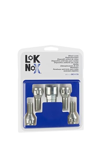 Tornillos antirrobo de ruedas LokNox BC1179 soluciona el riesgo de robo de tus llantas deportivas