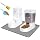 3.8L Feeder + Water Supply + Mat