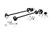 Rough Country - 1023 - Rear Sway Bar Links for 4-inch Lifts for Ford: 80-97 F250 4WD, 82-85 F350 4WD