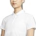 Nike Women's Victory Dri-Fit Golf Polo (as1, Alpha, m, Regular, Regular, White/Black, Medium)