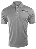 Propper Men’s Security Uniform Polo – Moisture-Wicking Performance Duty Polo for Public Safety & Event Staff - Grey, X-Large