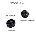 8PCS Toy Car Wheels RC Car Rubber Tire Wheel with Round Shaft Axles for RC Car Truck Robot DIY Model Toy Building Accessories (Style 1)