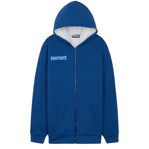 Fortnite Sudadera Cremallera para Niño y Chico con Bolsillos...