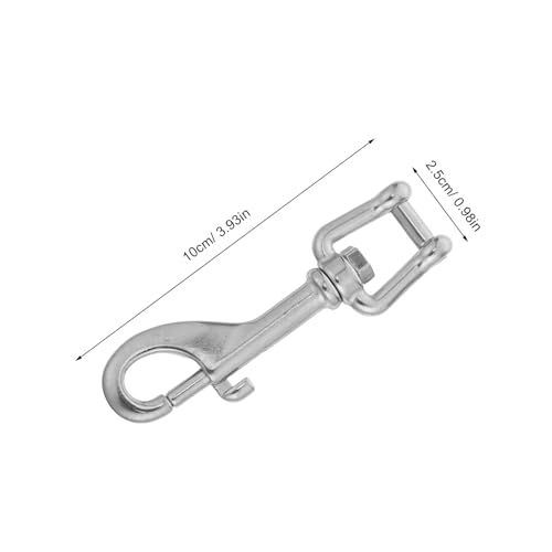 Mousquetons de plongée en acier inoxydable avec crochets pivotants - 2