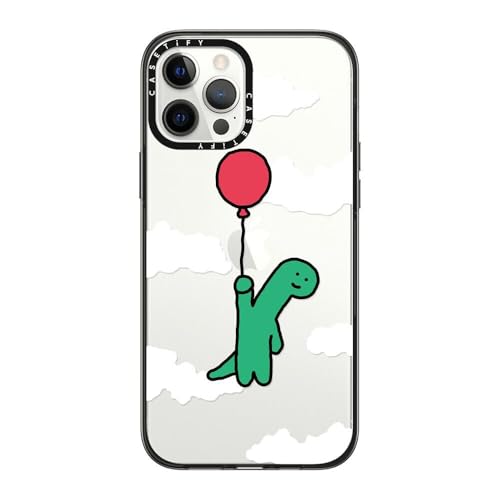 Coque Compact CASETiFY iPhone 12 Pro Max Noir Transparent style espace