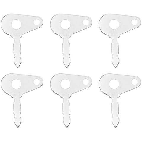 6PCS Universal Spare Keys for Tractors Cover