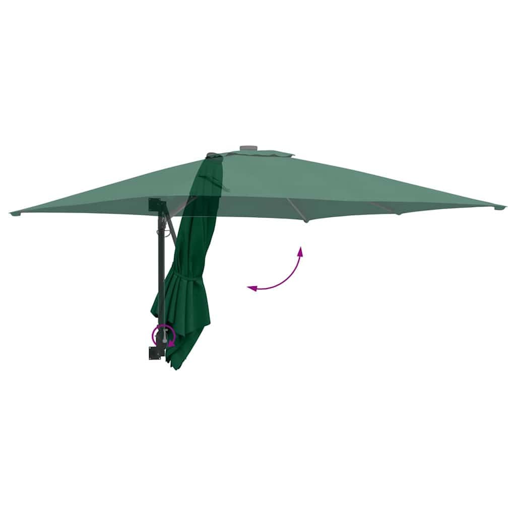 SYDE Zielony parasol ogrodowy 160 cm