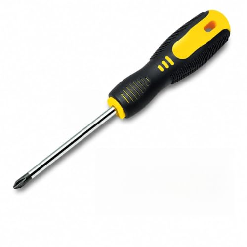 Image of CTW-250mm 2-in-1 Screwdriver | Flat & Phillips Dual Tip | CR-V Alloy Steel Blade | Ergonomic Anti-Slip Handle | Heavy Duty Magnetic Screwdriver for Home, Electrical & Professional Use