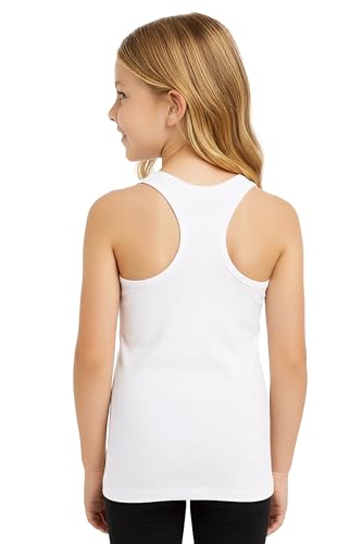 Image of Kurve Premium Girls Seamless Supersoft Wide Strap Comfortable Racerback Tank (Made with Love in The USA)