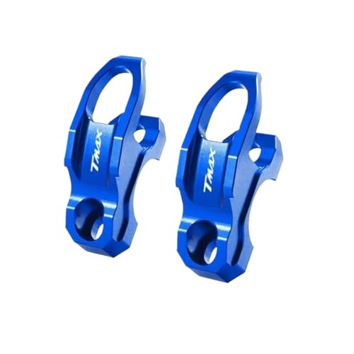 KUAYINGij Nmax125 Nmax155 Nmax 125 155 XN[^[ANZT[ CNCwbgtbN QbWNv obOz_[ nK[ L[ɑΉ(2pcs Blue)