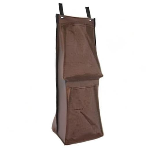 American Supply 2 Pockets Cart Caddy Bag, Brown