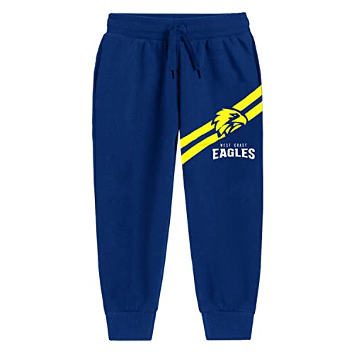 Image of Trampoline Cotton Trackpants for Kids Pack of 3 with Drawstrings & Ribbed Cuffs | Boys & Girls Joggers with Prints | Side Pockets Soft Waistband | Breathable & Stretchable Playwear