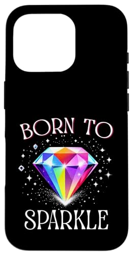 Born to Sparkle ? �J���t���ȃ_�C�������h�̈��p�f�U�C�� �X�}�z�P�[�X iPhone 16 Pro �p