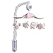 Lambs & Ivy Happy Jungle Musical Baby Crib Mobile Safari Animals Soother Toy