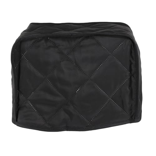 Angoily Protector y Fácil de Limpiar para de para Electrodomésticos en Funda Tostadora Poliéster Negro Cocina en Hogar Restaurante