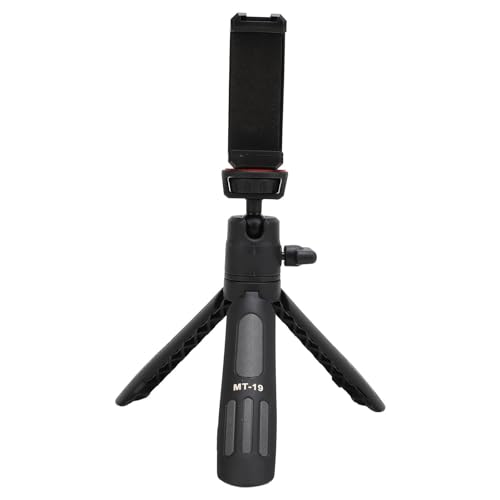 Desktop Tripod Extendable Portable Selfie Stick Handle Grip with 1/4in Screw for Mirrorless Camera Phone Stand