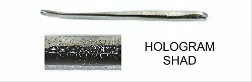 Roboworm 6" Straight Tail Hologram Shad Lure