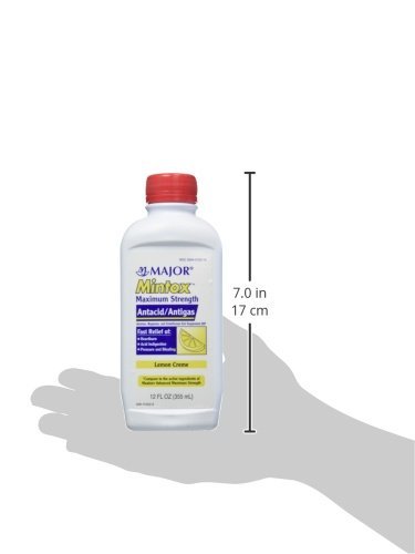 Major NDCVN26 Mintox Maximum Strength Antacid Anti-Gas Liquid Generic thumb #2