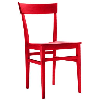  Paniate Design Sedia Milano - Rosso