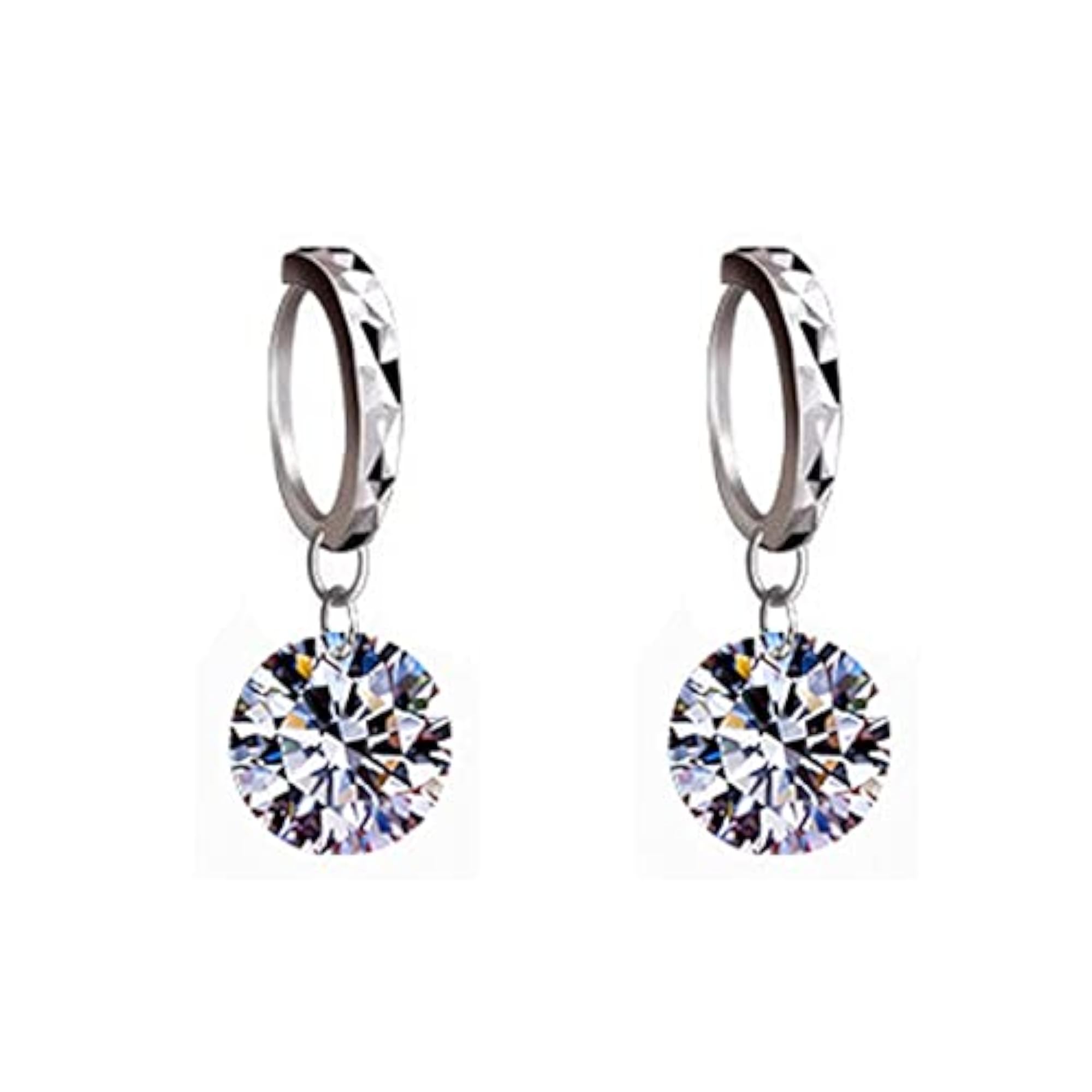 Women's Elegant 925 Sterling Silver Earrings, Gift for Her