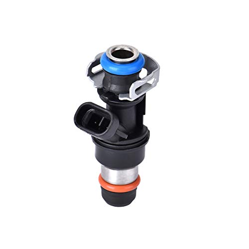 17113698 25317628 FJ10062 FJ315 17113553 Fuel Injectors for 2001-2007 Buick Rainer Chevy Silverado Sierra Cadillac Escalade Suburban Tahoe GMC Yukon Hummer 4.8L 5.3L 6.0L, 8Pcs (Black/Blue)