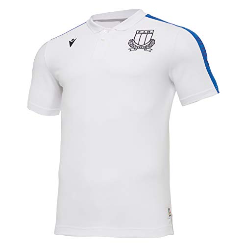 Polo Italie Rugby Macron en maille piquée haut de gamme