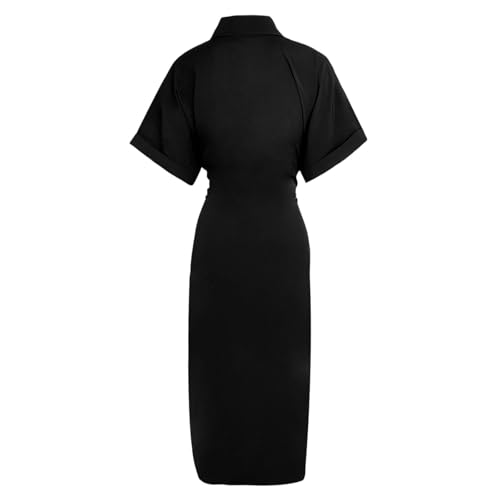 Robe imprimée infroissable lavable en machine pour femme active - 5